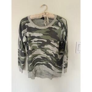 Acrobat Camo Wool/Cashmere Mix Sweater Xs/s